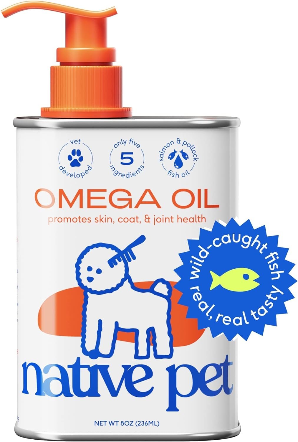 Native pet omega oil